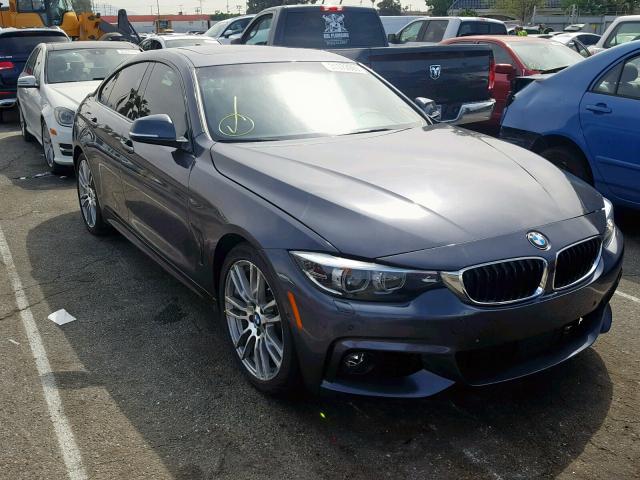 WBA4F7C55HG787186 - 2017 BMW 430I GRAN GRAY photo 1