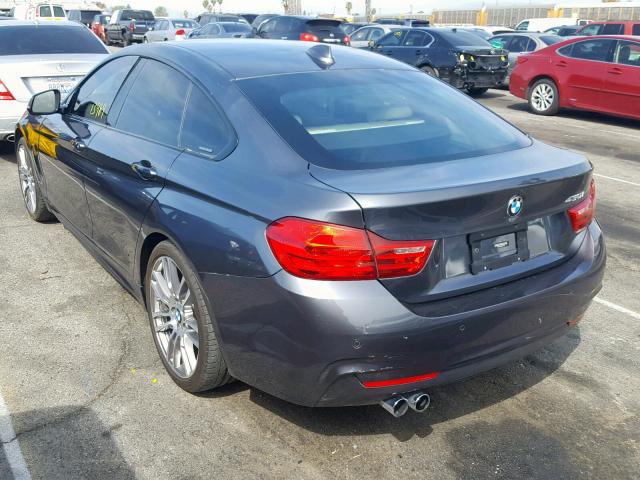 WBA4F7C55HG787186 - 2017 BMW 430I GRAN GRAY photo 3