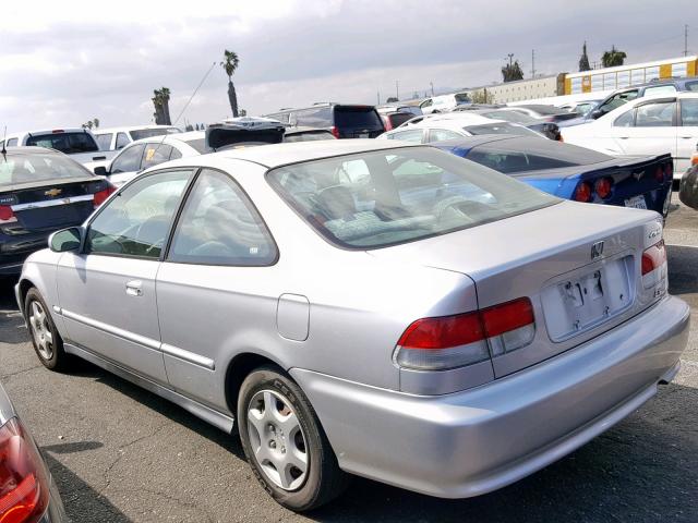 1HGEJ8244YL126116 - 2000 HONDA CIVIC EX SILVER photo 3