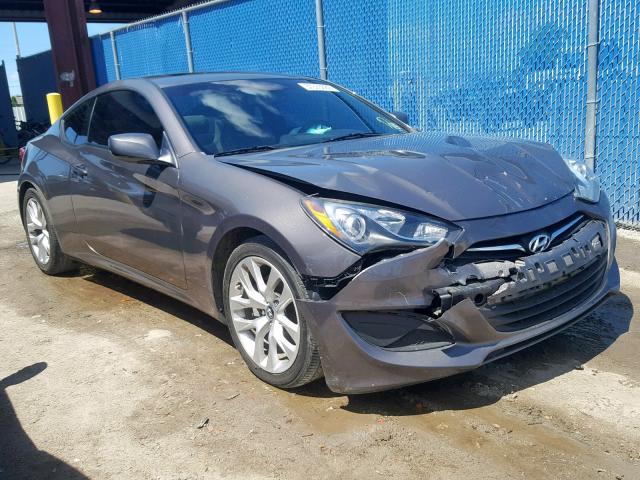 KMHHT6KD9DU099389 - 2013 HYUNDAI GENESIS CO CHARCOAL photo 1