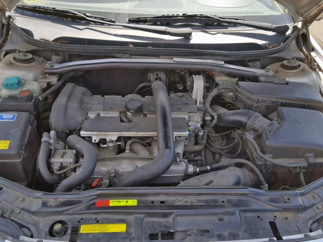 YV1RS58DX22164038 - 2002 VOLVO S60 2.4T SILVER photo 7