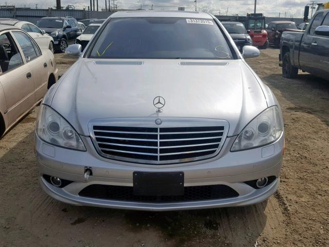 WDDNG71X89A243459 - 2009 MERCEDES-BENZ S 550 SILVER photo 9