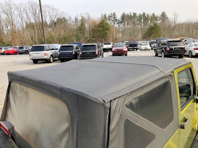 1J4FA54137L117663 - 2007 JEEP WRANGLER S 绿色 照片 9