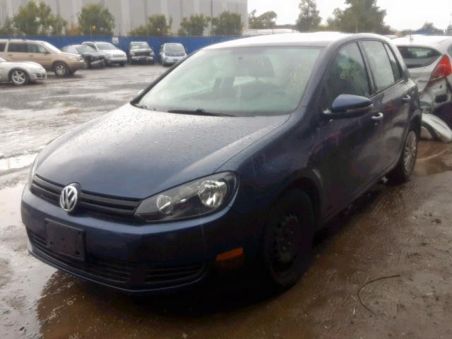 WVWDB7AJ4DW071717 - 2013 VOLKSWAGEN GOLF 蓝色 照片 2