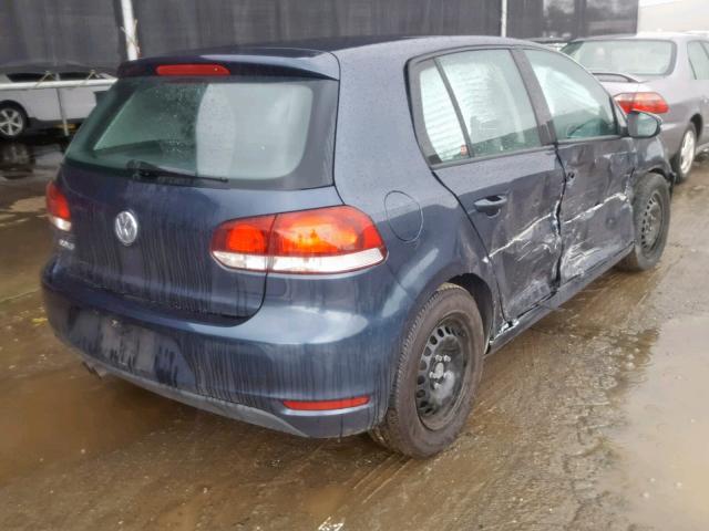 WVWDB7AJ4DW071717 - 2013 VOLKSWAGEN GOLF 蓝色 照片 4