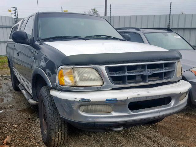 1FTDX18W2VND23875 - 1997 FORD F150 BLACK photo 1