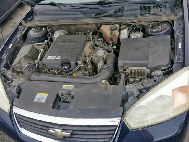 1G1ZT61846F261295 - 2006 CHEVROLET MALIBU MAX ლურჯი ფოტო 7