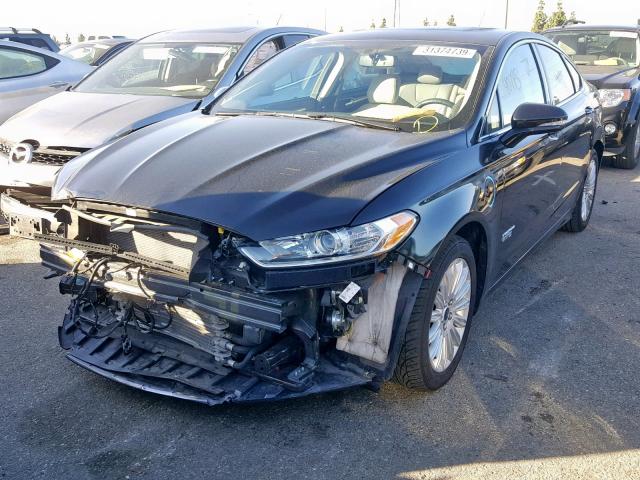 3FA6P0SU3ER398615 - 2014 FORD FUSION TIT BLACK photo 2