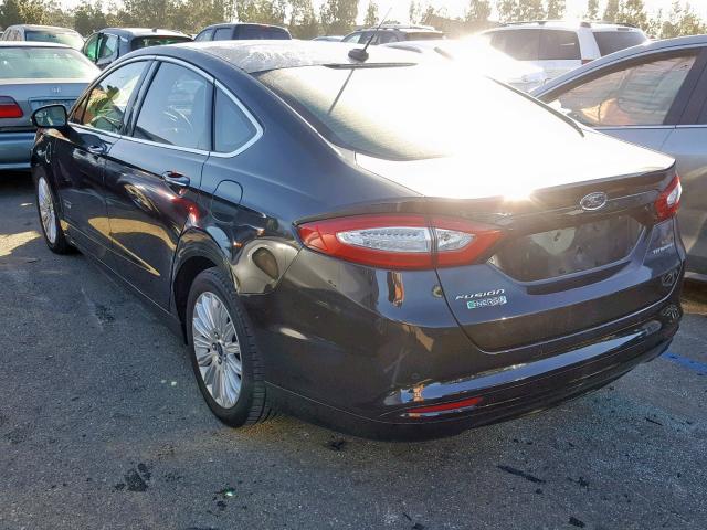 3FA6P0SU3ER398615 - 2014 FORD FUSION TIT BLACK photo 3