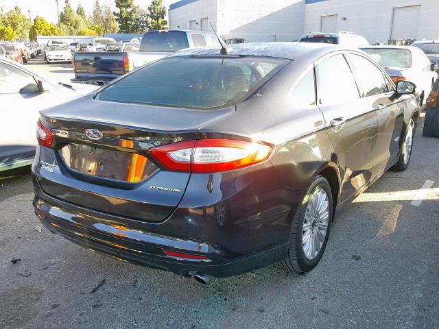 3FA6P0SU3ER398615 - 2014 FORD FUSION TIT BLACK photo 4