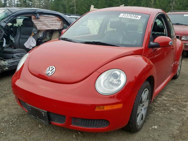 3VWPW31CX6M410492 - 2006 VOLKSWAGEN NEW BEETLE წითელი ფოტო 2