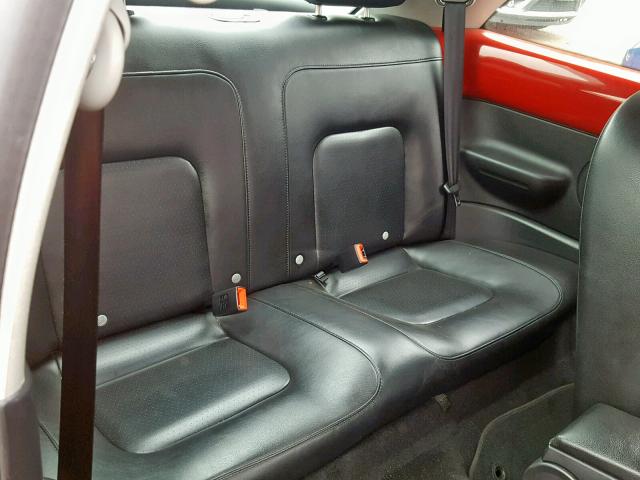 3VWPW31CX6M410492 - 2006 VOLKSWAGEN NEW BEETLE წითელი ფოტო 6