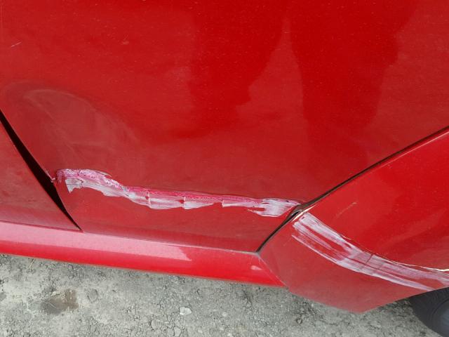 3VWPW31CX6M410492 - 2006 VOLKSWAGEN NEW BEETLE წითელი ფოტო 9