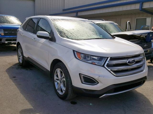 2FMPK3K91HBC12286 - 2017 FORD EDGE TITAN WHITE photo 1