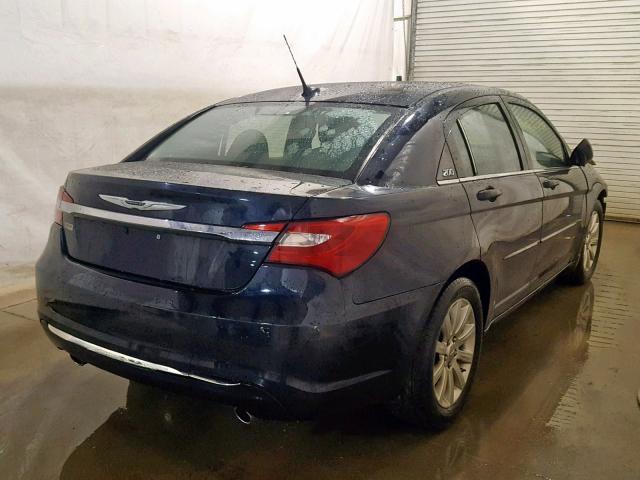 1C3BC1FG5BN552632 - 2011 CHRYSLER 200 TOURIN BLUE photo 4