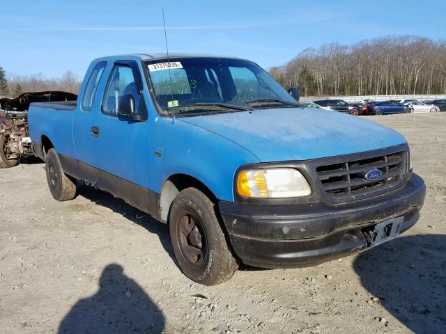 1FTRX17WXYNB32331 - 2000 FORD F150 BLUE photo 1