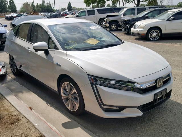 JHMZC5F10JC008707 - 2018 HONDA CLARITY WHITE photo 1