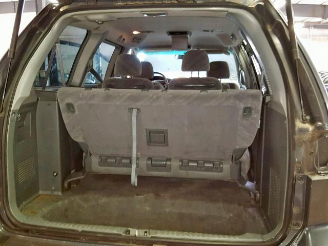 5FNRL18894B117419 - 2004 HONDA ODYSSEY EX BLUE photo 9