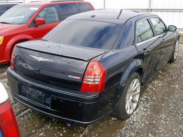 2C3LA73W66H507125 - 2006 CHRYSLER 300C SRT-8 BLACK photo 4