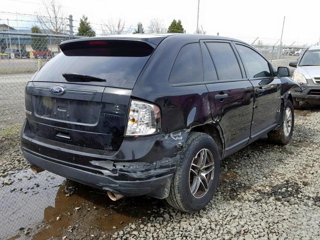 2FMDK3GC7DBB06975 - 2013 FORD EDGE SE BLACK photo 4