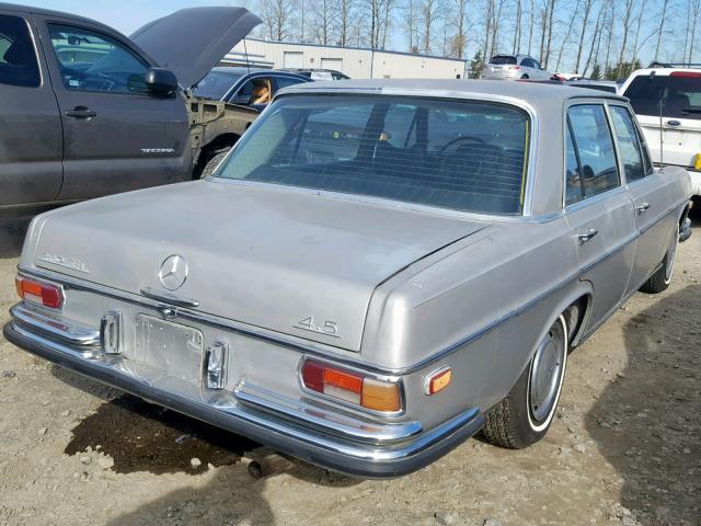 10806812012586 - 1972 MERCEDES-BENZ 280SEL GRAY photo 4