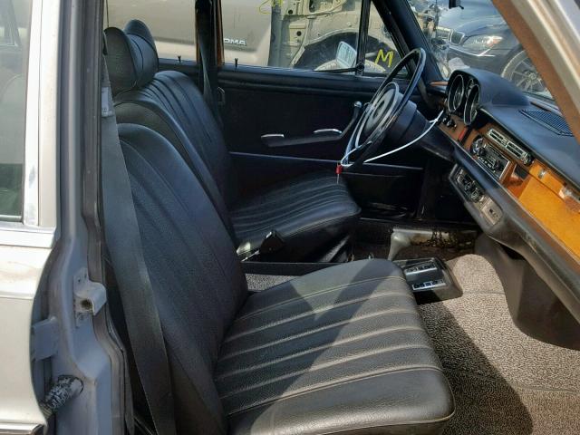 10806812012586 - 1972 MERCEDES-BENZ 280SEL GRAY photo 5