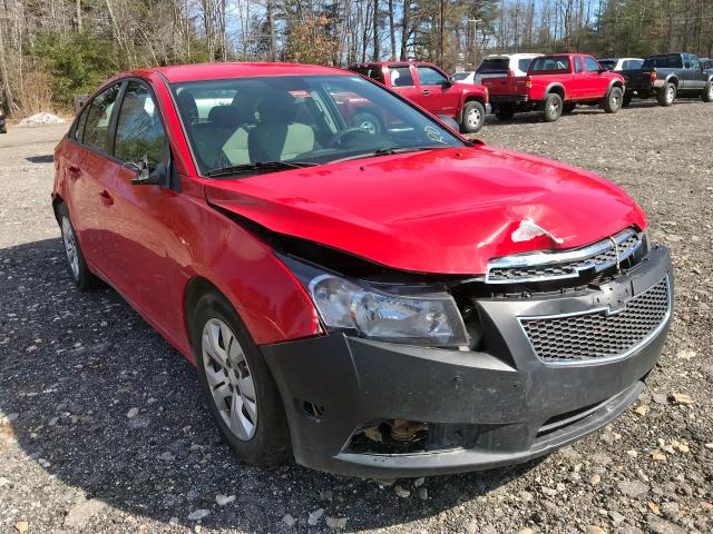 1G1PA5SG0E7124067 - 2014 CHEVROLET CRUZE LS RED photo 1