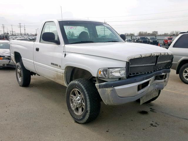 3B6KF26Z31M545976 - 2001 DODGE RAM 2500 WHITE photo 1