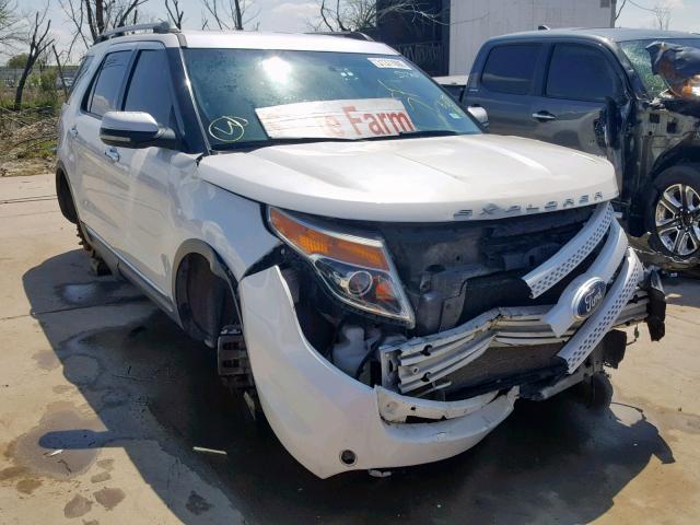 1FMHK8F84BGA00694 - 2011 FORD EXPLORER L WHITE photo 1