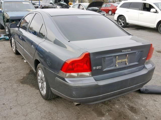 YV1RS59VX42370647 - 2004 VOLVO S60 2.5T GRAY photo 3