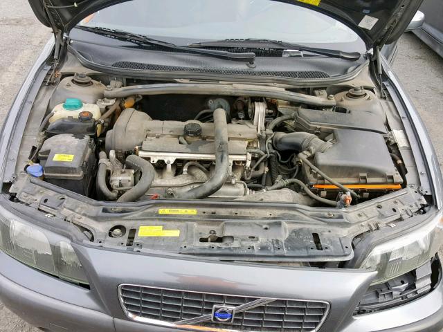 YV1RS59VX42370647 - 2004 VOLVO S60 2.5T GRAY photo 7