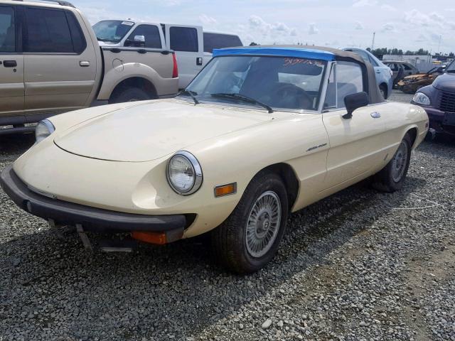 AR115410006985 - 1979 ALFA ROMEO SPIDER CREAM photo 2