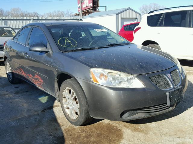 1G2ZF55B964149249 - 2006 PONTIAC G6 SE BLACK photo 1