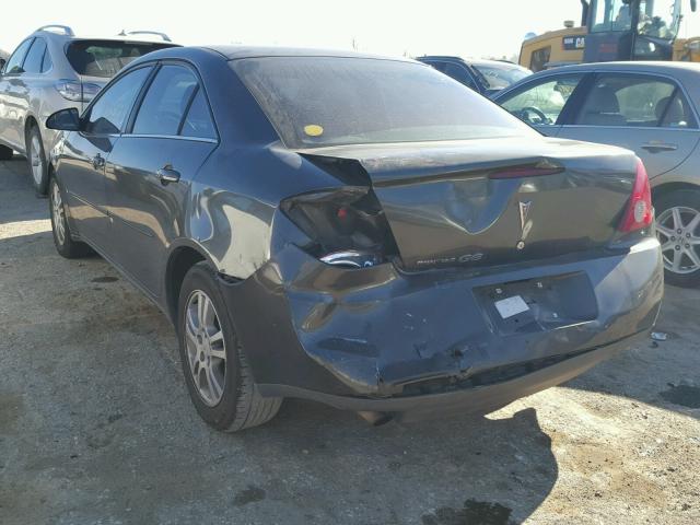 1G2ZF55B964149249 - 2006 PONTIAC G6 SE BLACK photo 3