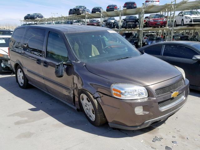 1GNDV23W78D121120 - 2008 CHEVROLET UPLANDER L 棕色 照片 1