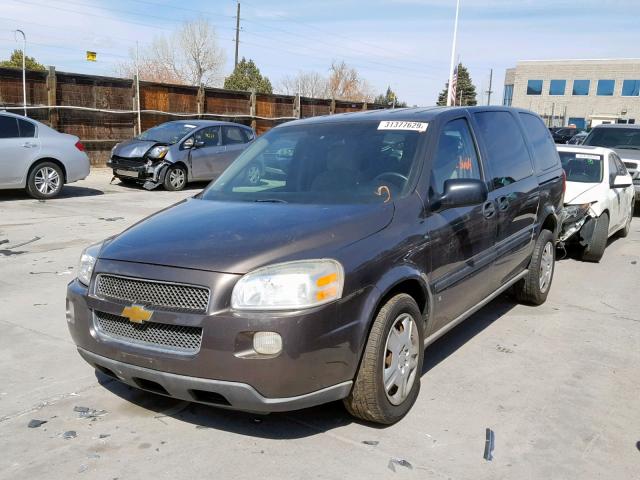 1GNDV23W78D121120 - 2008 CHEVROLET UPLANDER L 棕色 照片 2