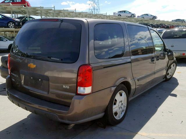 1GNDV23W78D121120 - 2008 CHEVROLET UPLANDER L 棕色 照片 4