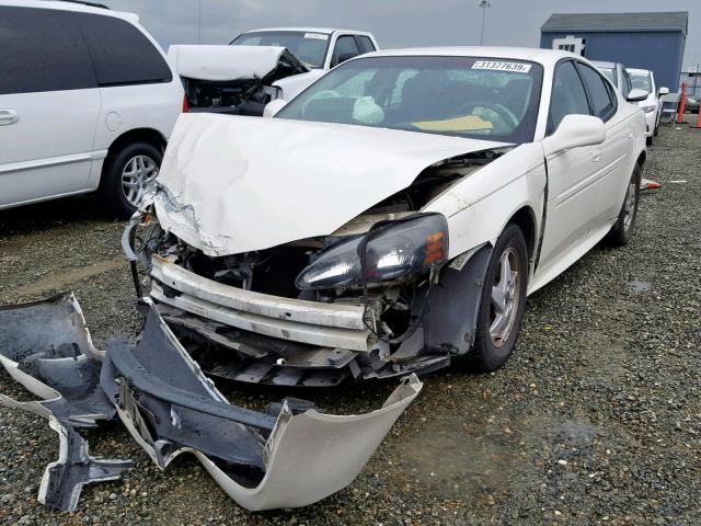 2G2WP522141227097 - 2004 PONTIAC GRAND PRIX WHITE photo 2