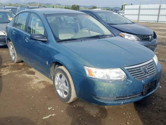 1G8AJ55F87Z204329 - 2007 SATURN ION LEVEL GREEN photo 1
