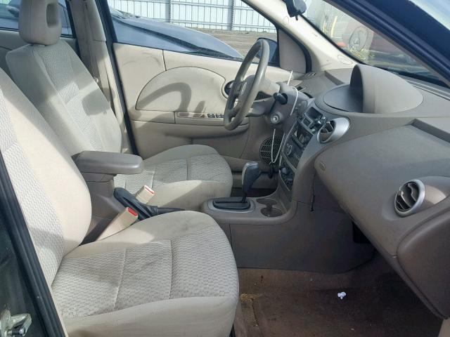 1G8AJ55F87Z204329 - 2007 SATURN ION LEVEL GREEN photo 5