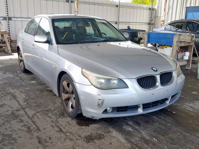 WBANA53555B855485 - 2005 BMW 525 I SILVER photo 1