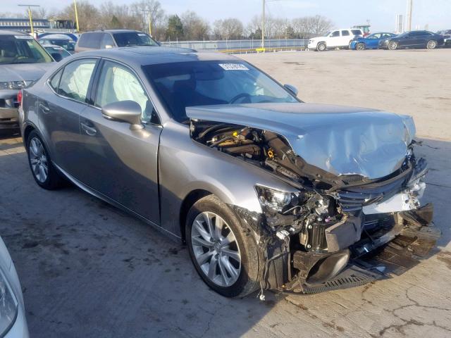 JTHBF1D27F5061171 - 2015 LEXUS IS 250 GRAY photo 1