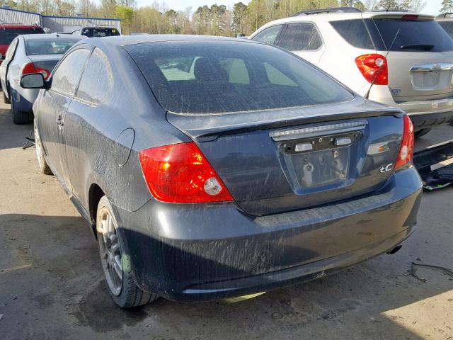 JTKDE177460135284 - 2006 TOYOTA SCION TC GRAY photo 3