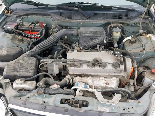 2HGEJ6613YH517534 - 2000 HONDA CIVIC BASE BLUE photo 7