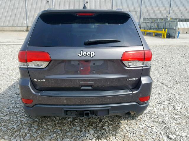 1C4RJFAG4GC357399 - 2016 JEEP GRAND CHER GRAY photo 9