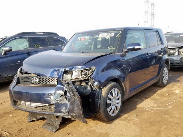 JTLZE4FE1DJ032043 - 2013 TOYOTA SCION XB BLUE photo 2