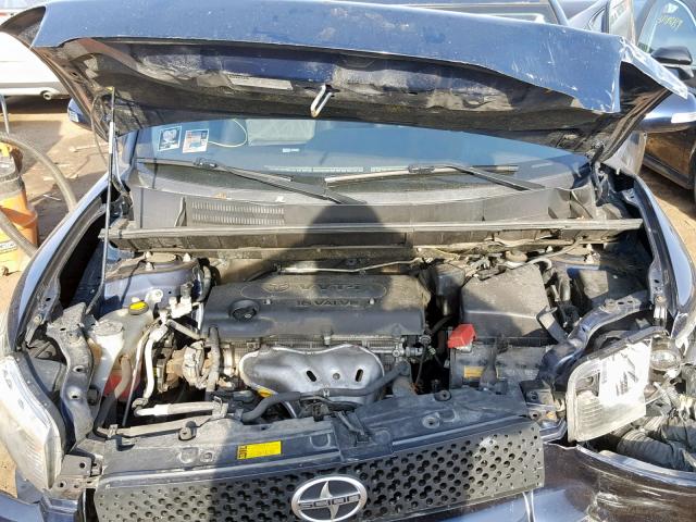 JTLZE4FE1DJ032043 - 2013 TOYOTA SCION XB BLUE photo 7