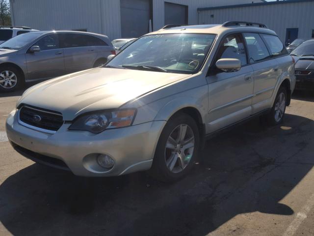 4S4BP86C064317844 - 2006 SUBARU LEGACY OUT GREEN photo 2