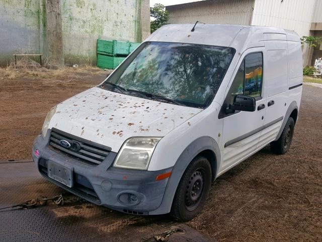 NM0LS7AN4AT026558 - 2010 FORD TRANSIT CO WHITE photo 2