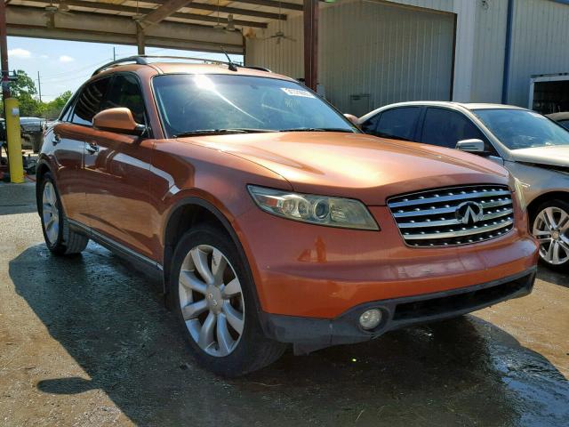 JNRAS08W53X204392 - 2003 INFINITI FX35 ORANGE photo 1